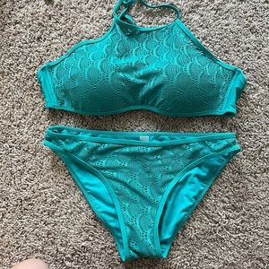 Teal bikini